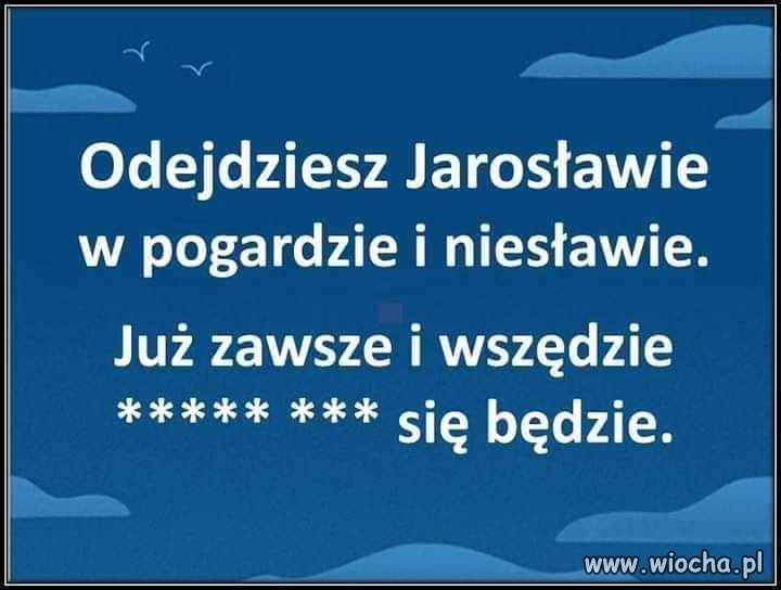I tak ma być ...