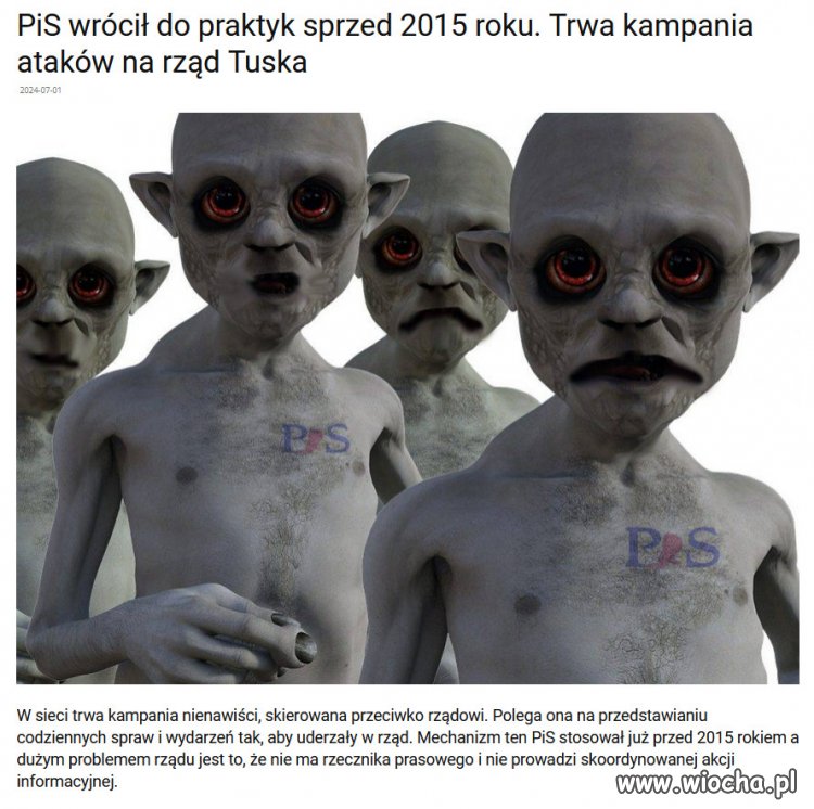 PiS stworzył sieć osób, które zajmują się atakami na rząd