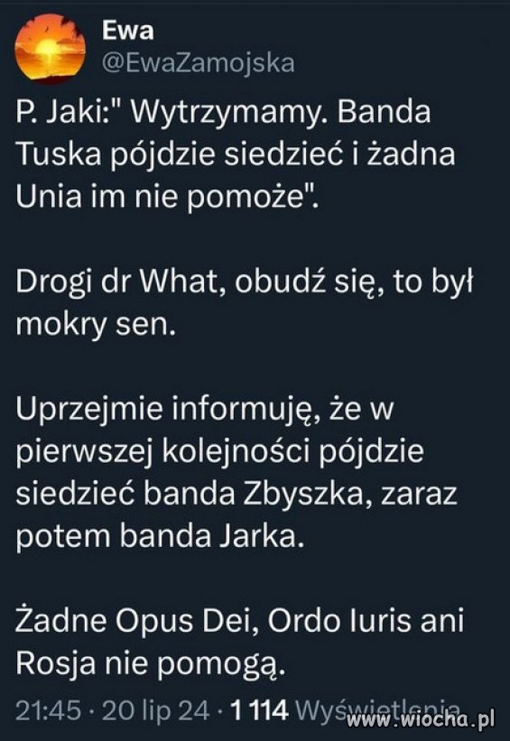Powinni to czytać w niedzielę na każdej mszy.
