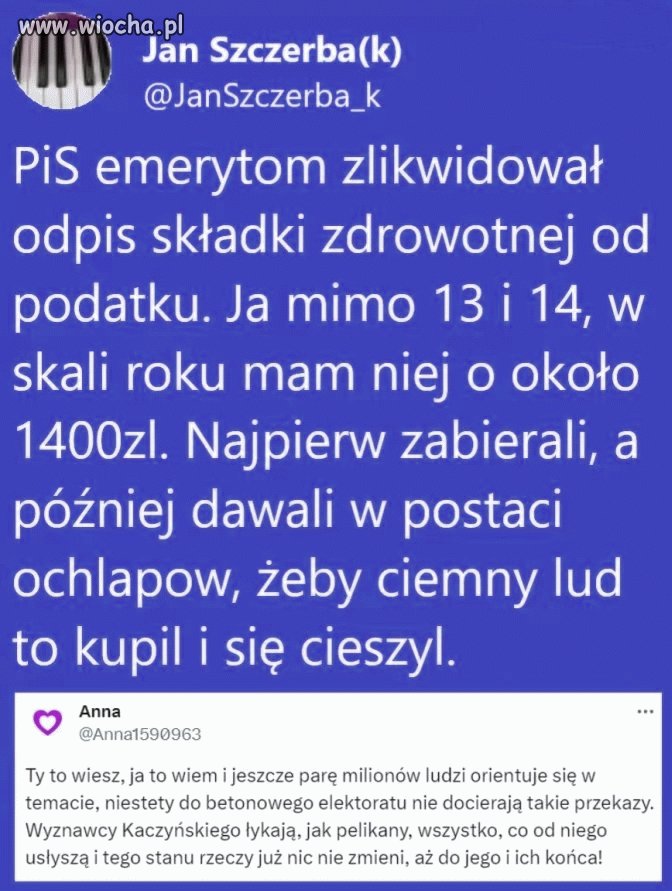 I durny elektorat się cieszy