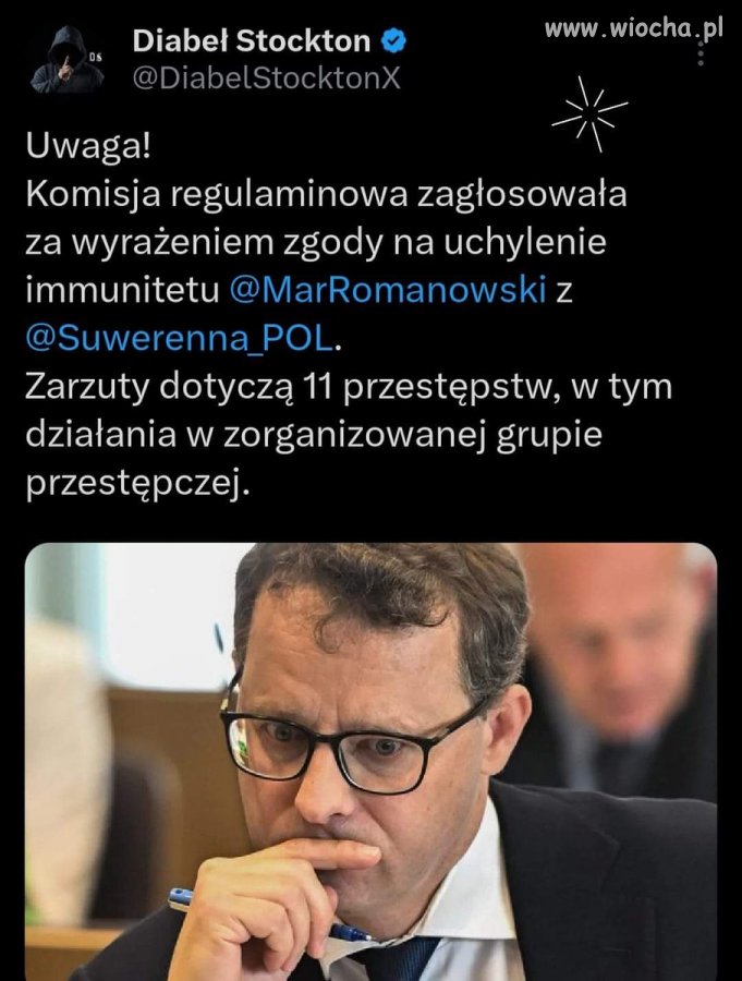Oni jeszcze nie mogą obudzić się z szoku, jeszcze nie wierzą, że już po nich idzie prawo i sprawiedliwości.