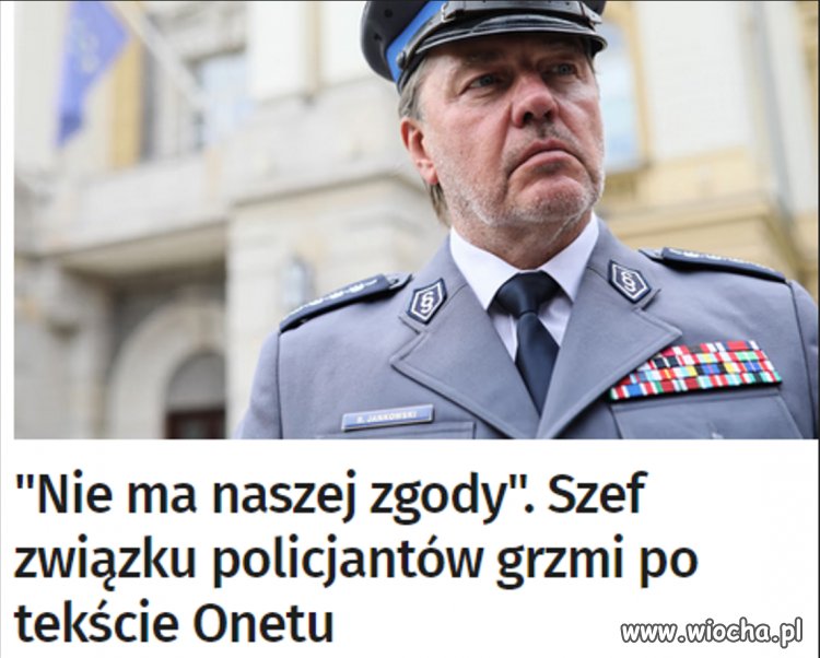 Mysz ryknęła lwim głosem,8 lat z policjantów