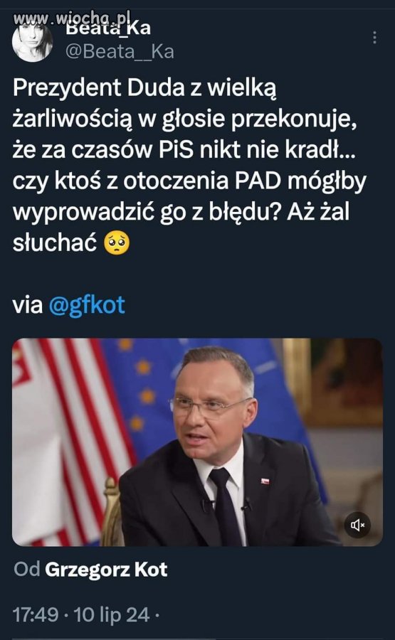 Anżej to idiota