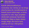 Uważa, że gorliwość w głoszeniu surowych zasad religijnych 
