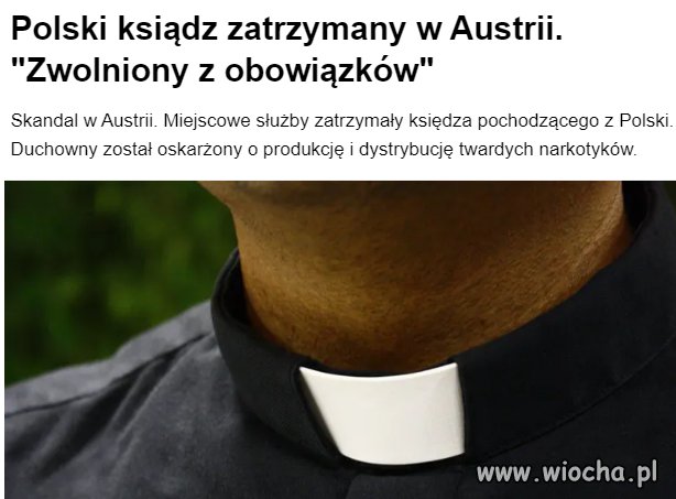 Co chwila nowa afera z udziałem księdza