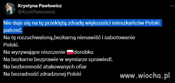 Czy za taką obrazę Polaków powinien być kryminał?