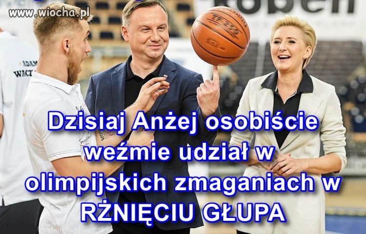Reporterzy uczestniczyli w przygotowaniach.