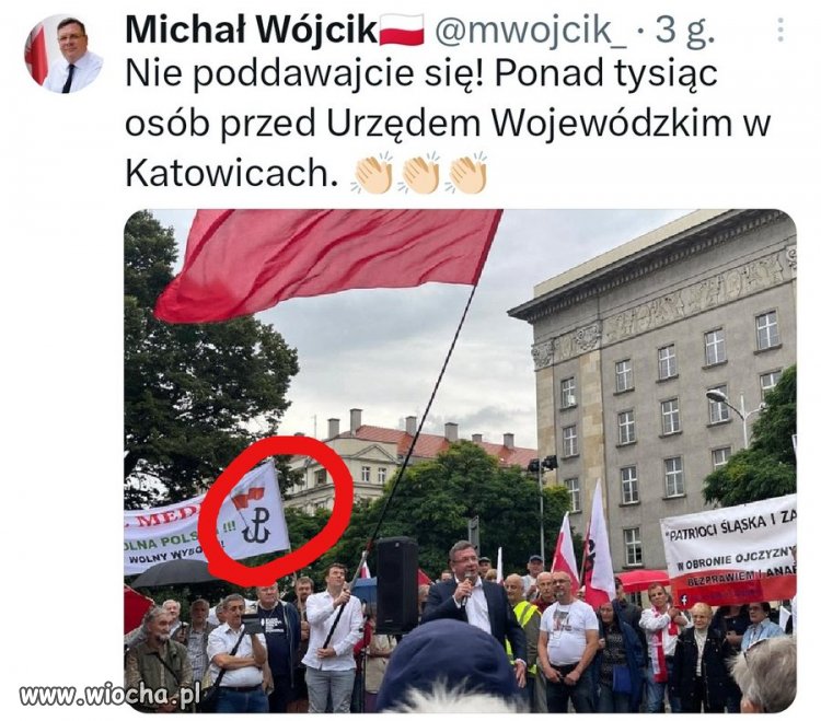 Używanie symbolu ''Polski Walczącej'' w obronie złodzieja jest obrzydliwe.  