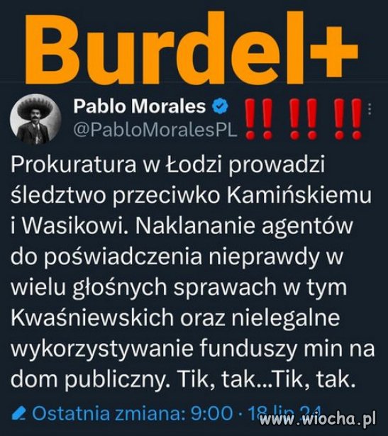 Idzie, idzie SPRAWIEDLIWOŚĆ. Była WINA, będzie KARA.