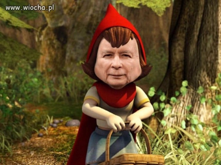 Czerwony kapturek.