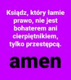 Obywatel kraju musi respektować obowiązujące prawo