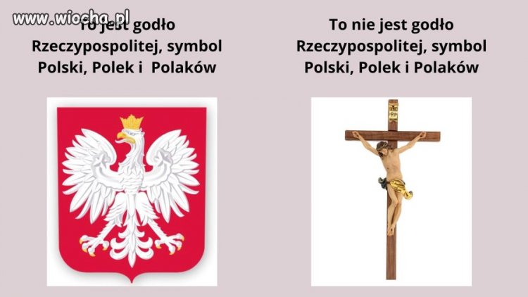 Kamysz.. krzyż to symbol cierpienia i nigdy bym nie powiesił go w