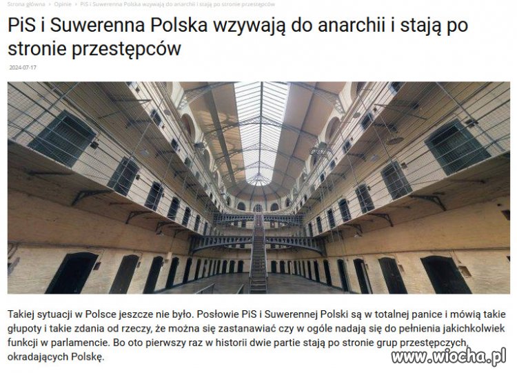 Występują w niej ludzie, którzy do niedawna rządzili Polską.
