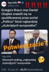Wstyd , zenada , hańba, że te wstretne typy są przedstawicielami Polski.