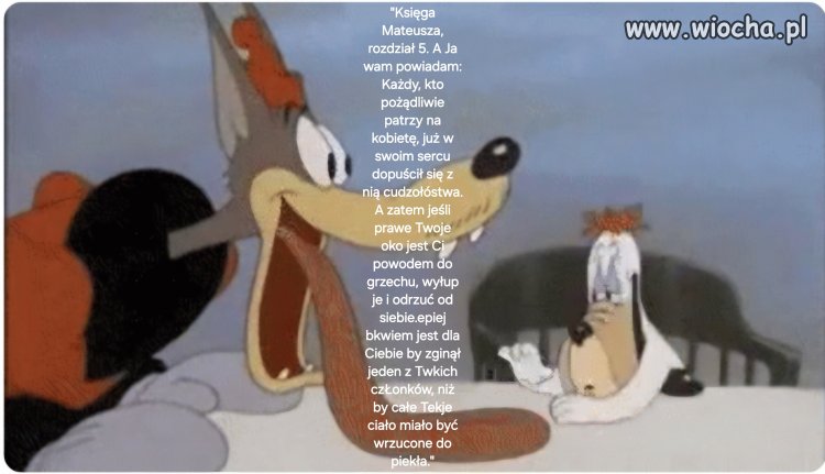 I w tym momencie Jezusek, fanatycy religijni i