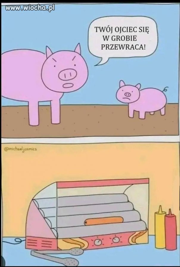 Czarny humor ze świnką ?
