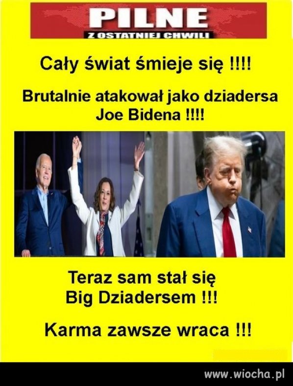 I kto tu teraz jest dziadersem ?