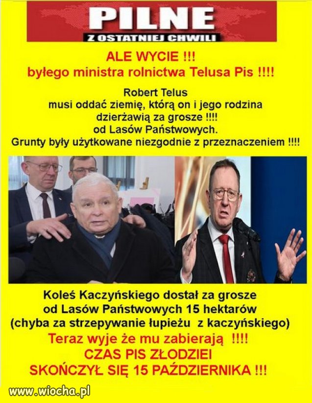 Skończyło się "Eldorado" złodziei i oszustów PiSu!