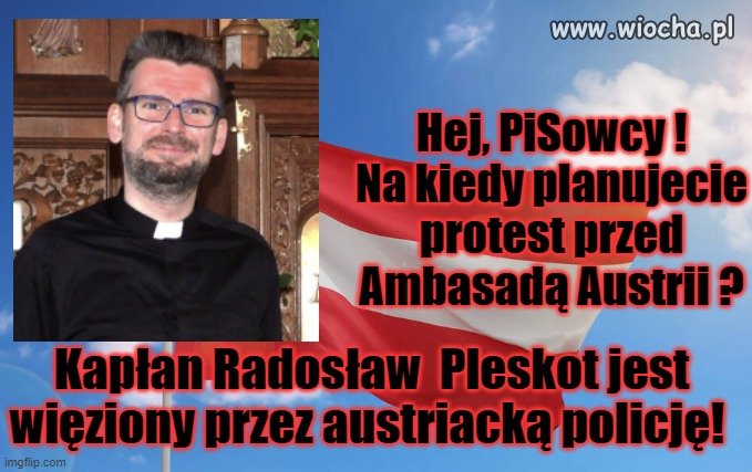 Przetrzymują go w celi