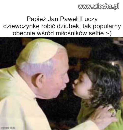 Jak rzymski papcio zrobi dzióbek