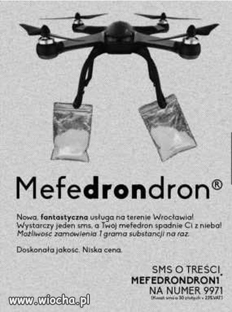 Dron dostawca
