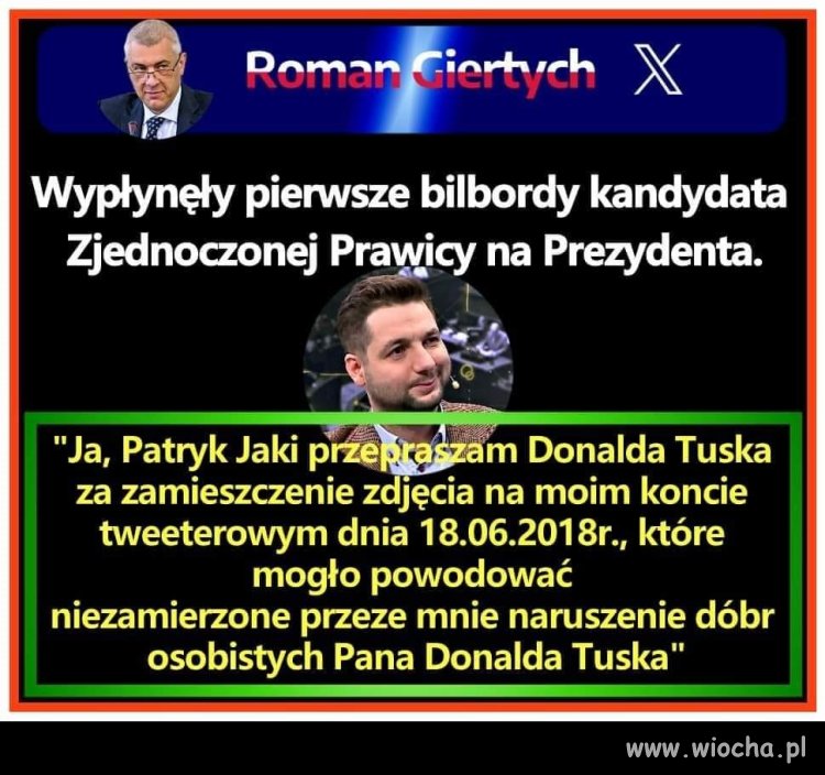 Jaki rozpoczął kampanię do wyborów na prezydenta
