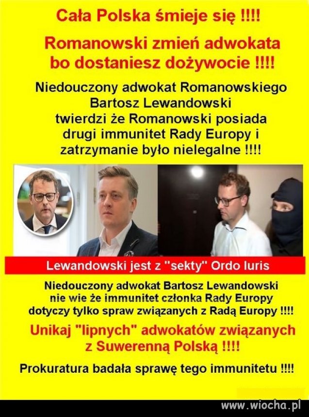 Koniecznie trzeba go zatrzymać w areszcie !