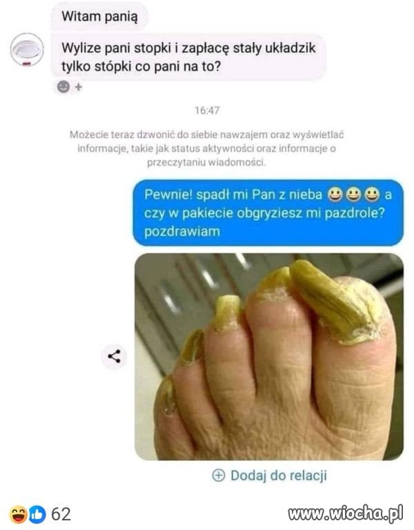 Fetysze są różne, ale bez przesady.