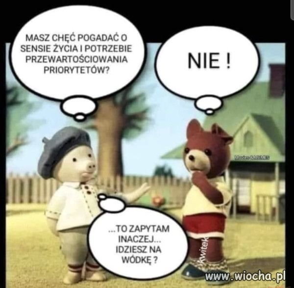 I namówił.
