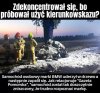 Kierowca Tomaszek i kierunkowskazy w be em wu.
