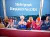 Eksperci w studio olimpijskim 