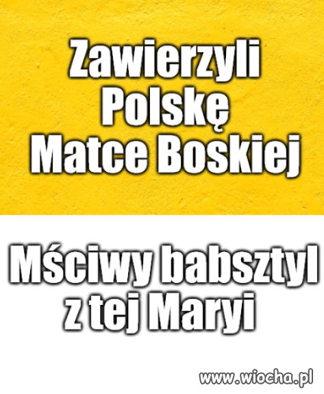Kaprawym okiem ateisty patrząc ...