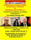 Kolejny pis na wodę, ustawka i fotomontaż...