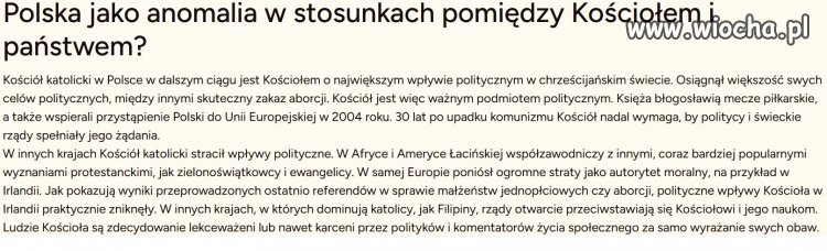 Polska to ostatnia kolonia Watykanu !