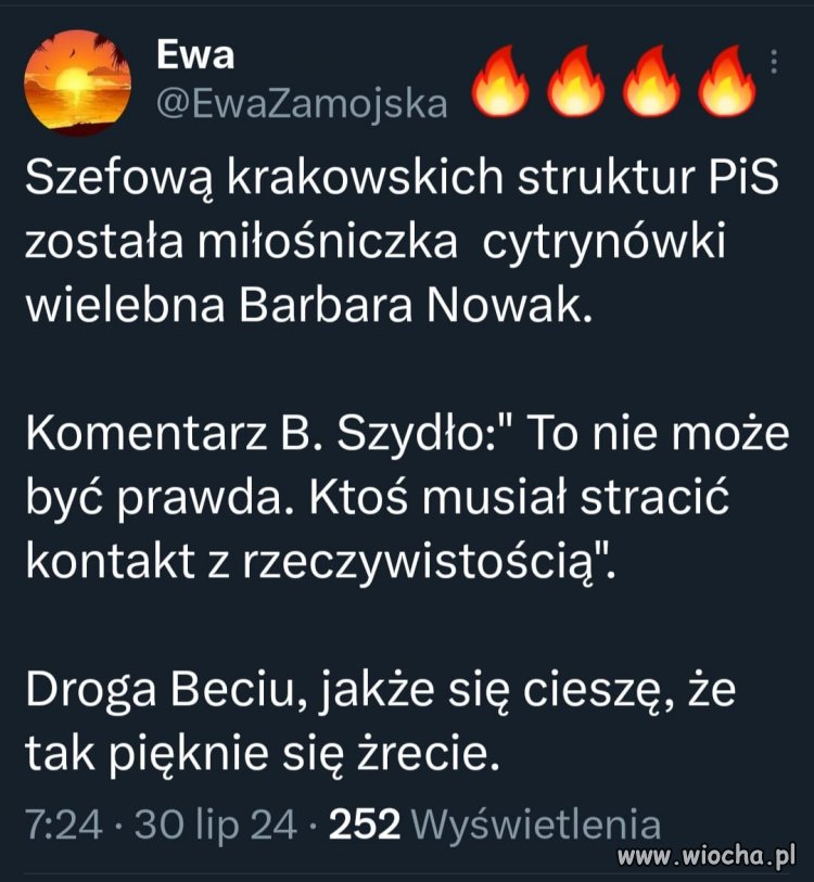 W krakowskim PiSie ciśnienie rośnie ...
