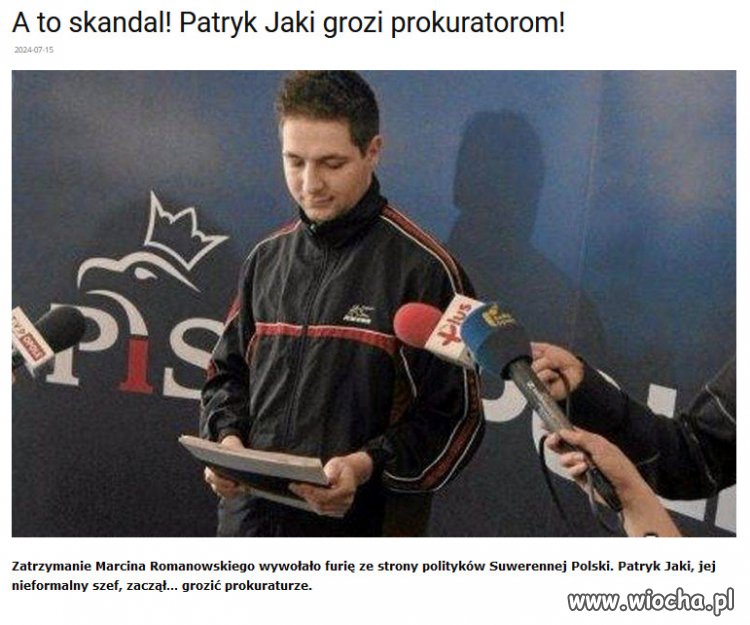 Polityk grożący niezależnym prokuratorom?