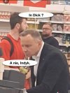 Anżej na zakupach