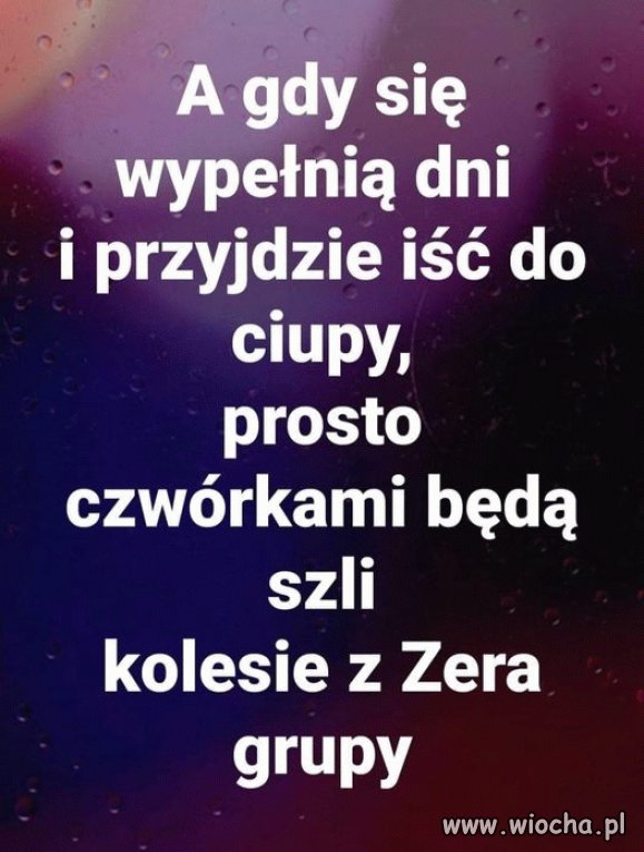 Wierszyk na niedziele