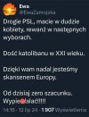 PSL samo pod sobą dołki kopie