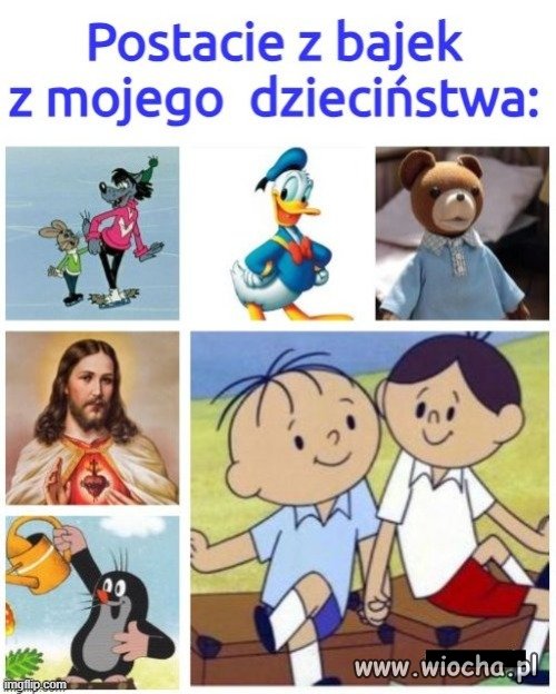 Niektóre, jak Krecik, są ponadczasowe.