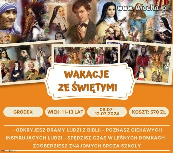 Kiedyś to się na obozy harcerskie jeżdziło.