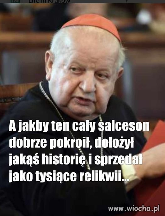 Tak tworzy się mity i nowych świętych ...