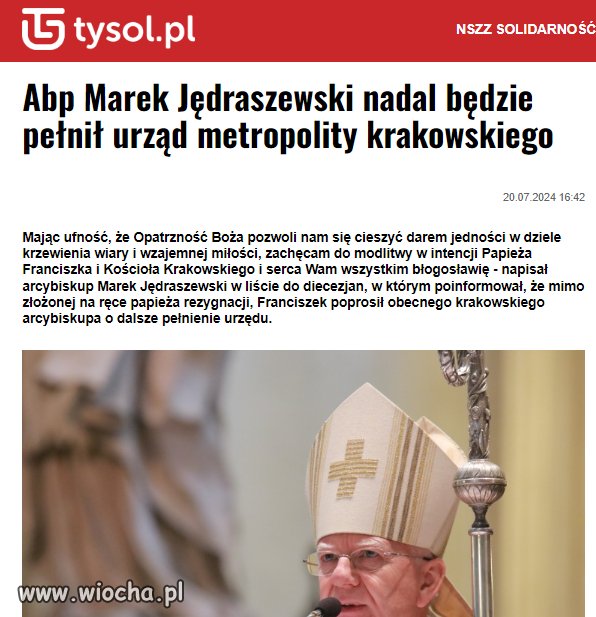 Jorgusiowi Bergoglio