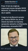 No to trzeba doprowadzić przed sąd gagatka ...