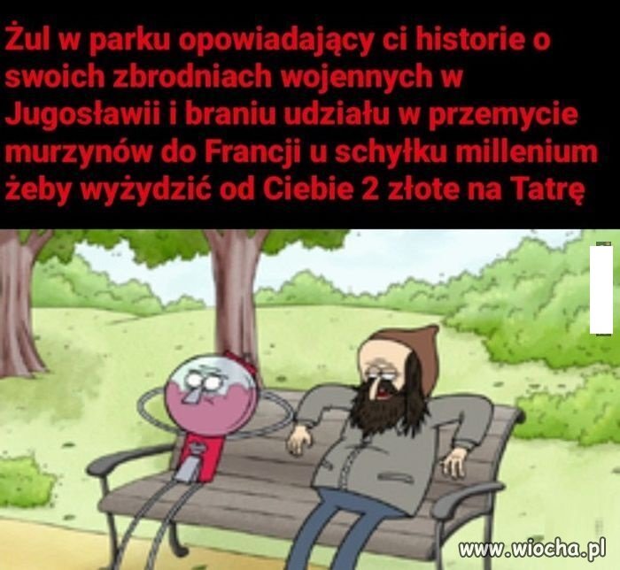 Cieplutki dzień w parku