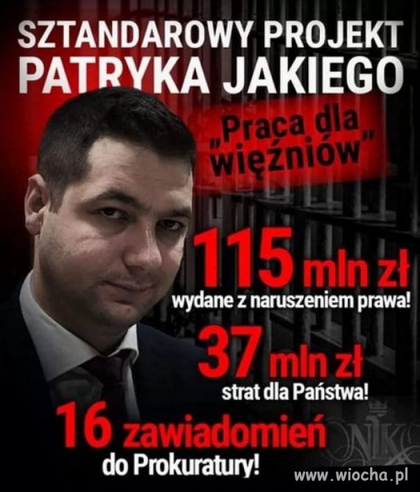 Panika! Patryk Jaki wie, że żarty się skończyły.