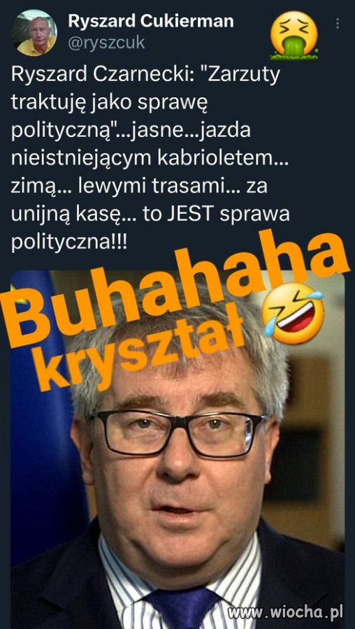 Kradł politycznie to będzie siedział politycznie 