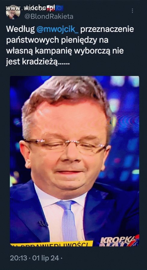 Wójcik wyjaśnia