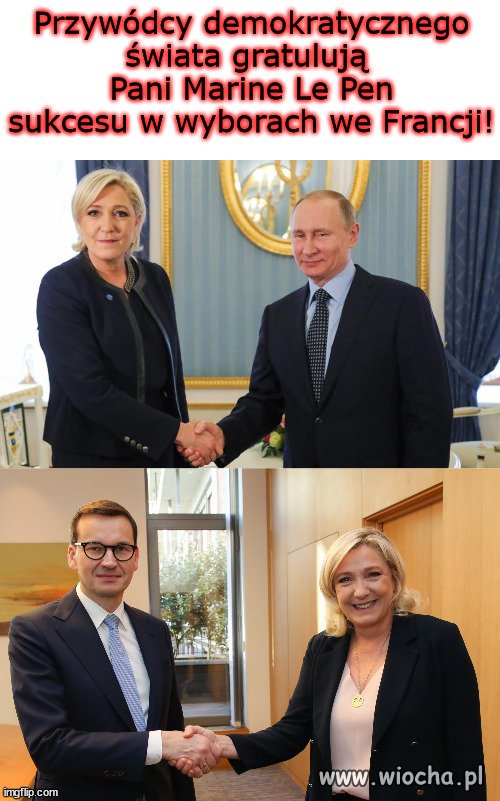Wielki sukces Putina we Francji!
