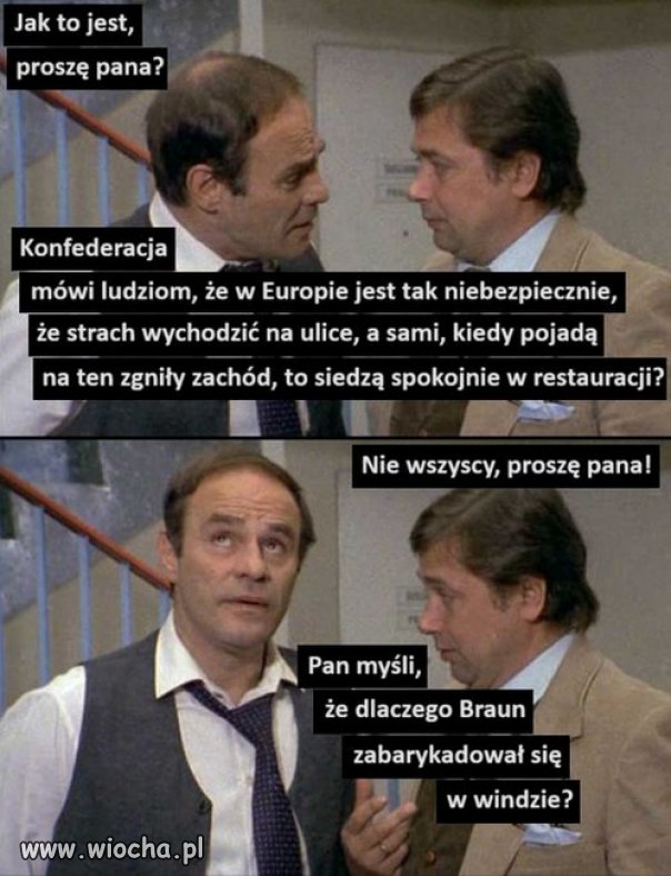 Dziwne, że tak się pchają, do "niebezpiecznej" Europy!